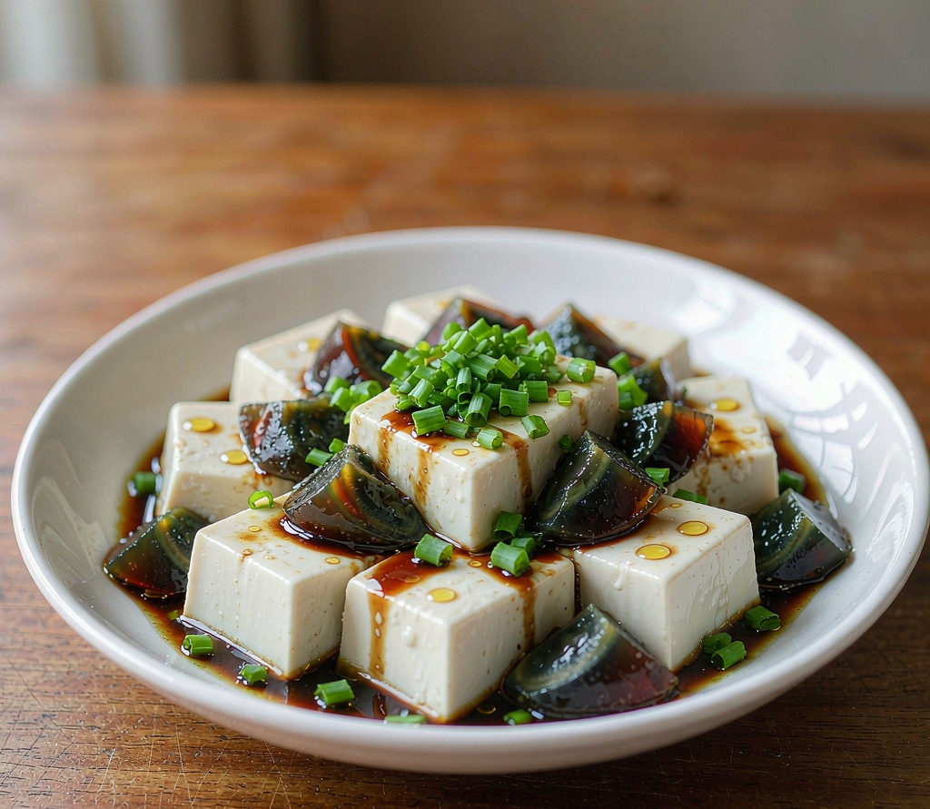 皮蛋豆腐